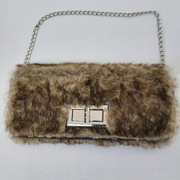 Funky and Fun Faux Fur Poppie Jones Purse - Get Ready for Festival Time - Picture 2 of 8